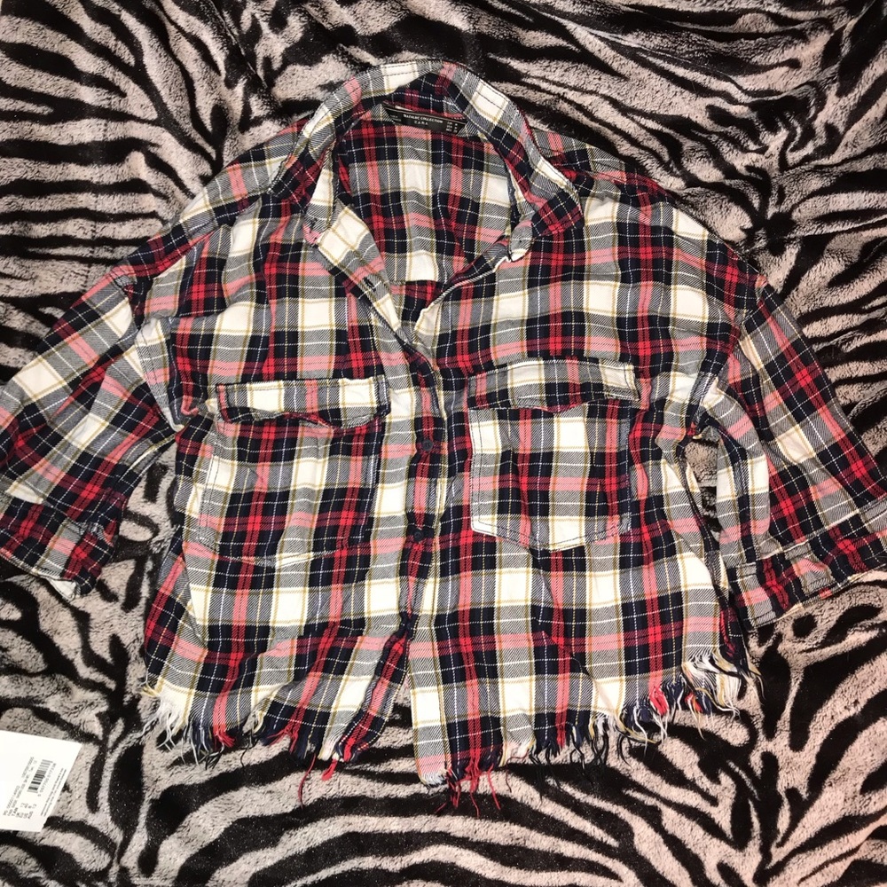 Zara flannel shirt
